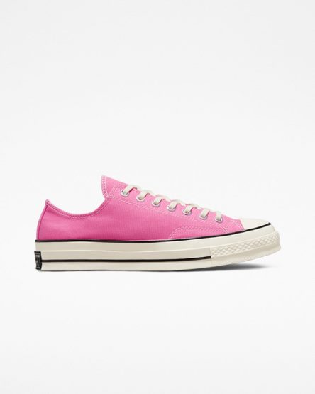 Women's Converse Chuck 70 Vintage Canvas Low Top Shoes Pink / Black | AU 563C9T